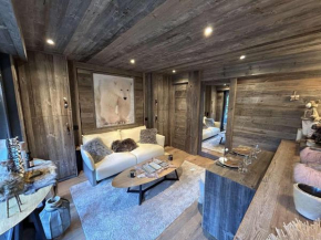 Studio avec terrasse, Wi-Fi et garage à Megève - FR-1-597-183